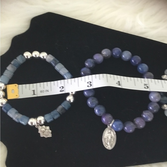 Avon religious 3 piece stretch bracelet set - Picture 13 of 15